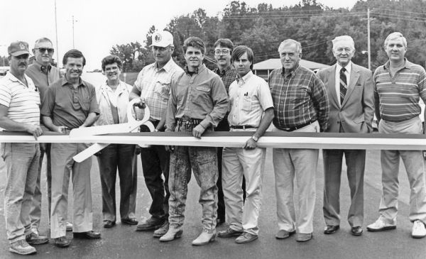 FROM THE ARCHIVES: Photo of Unknown Ribbon Cutting